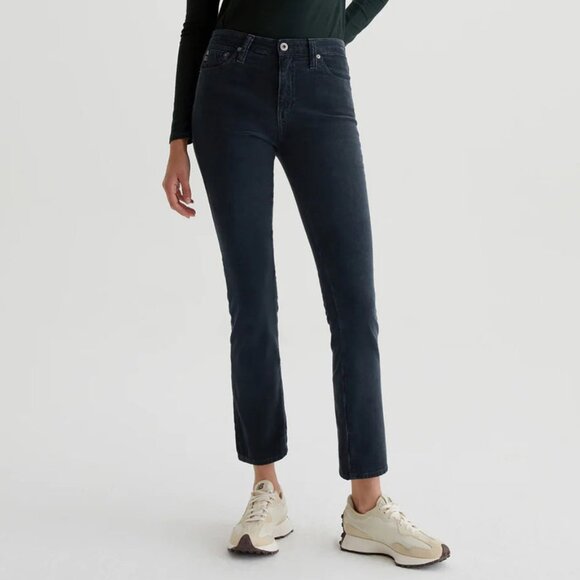 AG MARI high-rise straight Corduroy Pant - Picture 1 of 13
